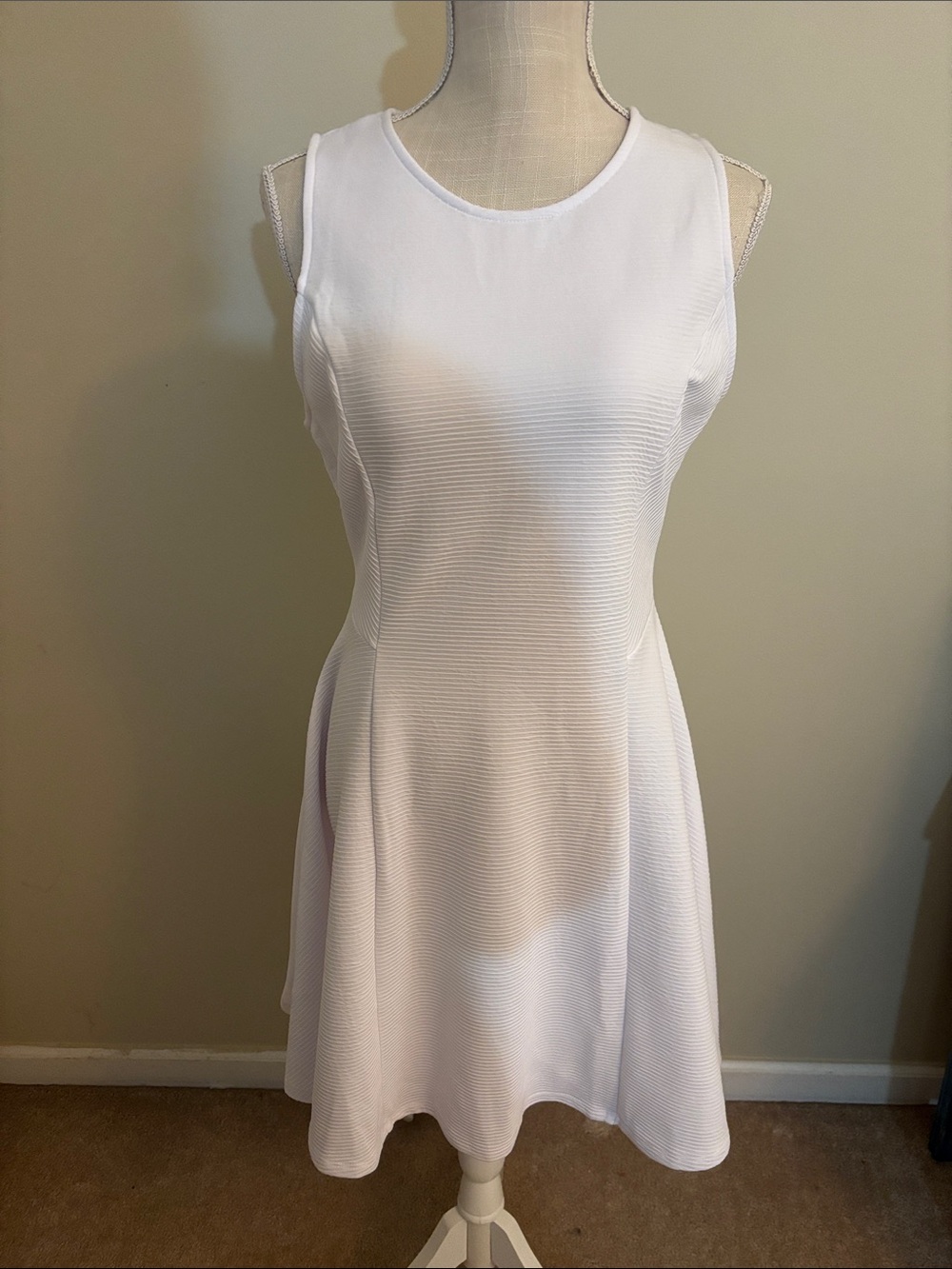Francesca’s sleeveless flare mini dress - size medium- NWT
